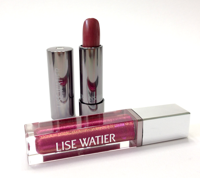 Lise Watier Tartantastique Fall 2013 Collection Haute Lumière Lip Gloss in Spotlight and Rouge Sublime Lipstick in Tartan
