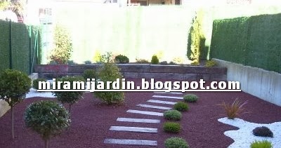 mira mi jardín: JARDIN EN PIEDRA