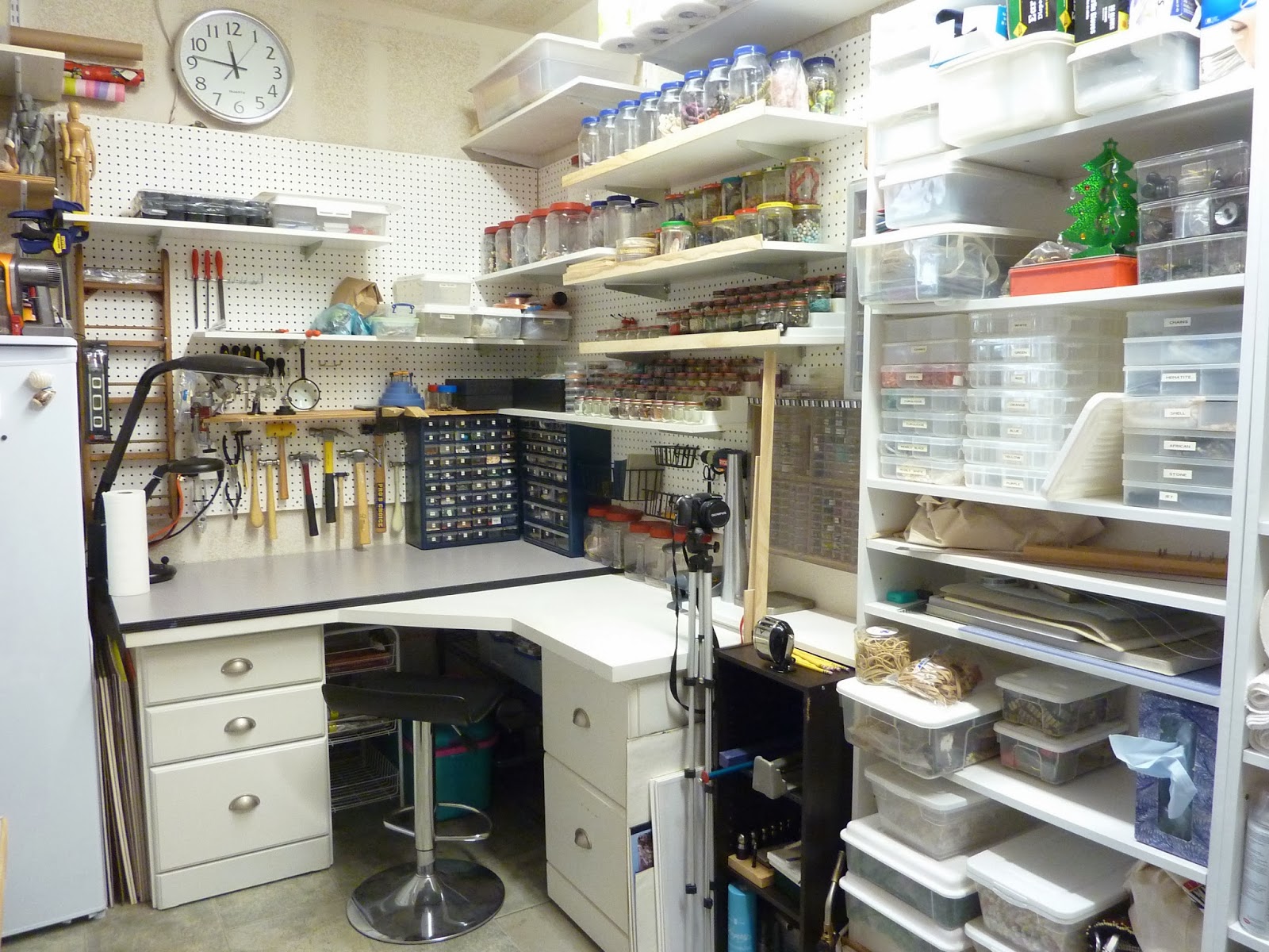 Daryl Lyn Artwork Converting garage into a studio