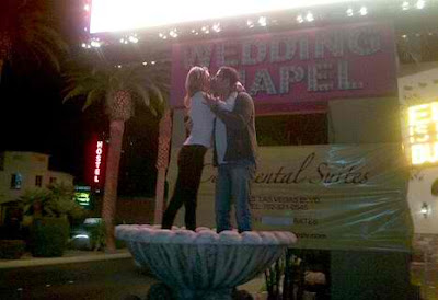 Brandi Glanville married in Vegas