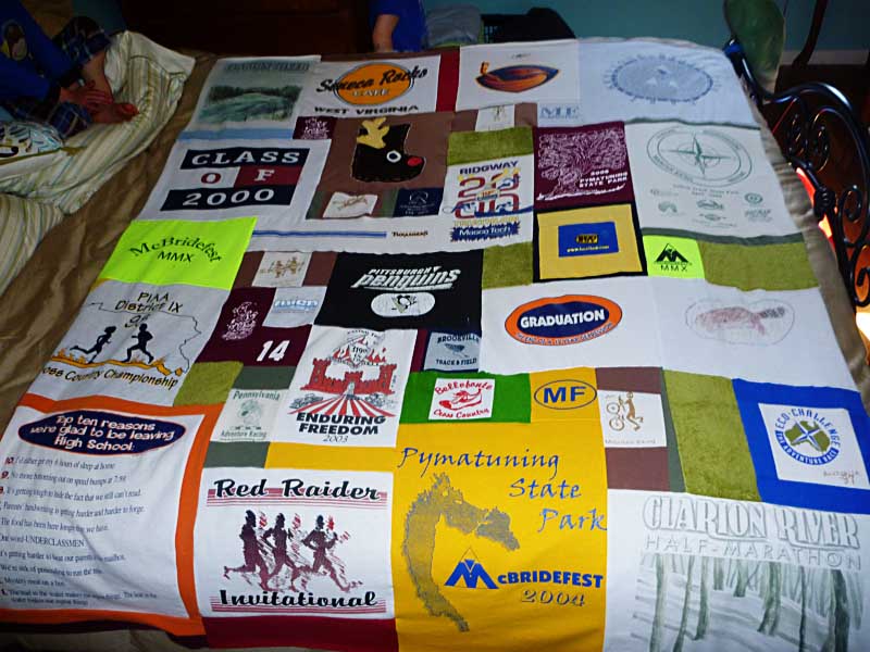 DoItMyself Crafts TShirt Quilt Tutorial Step 6