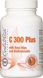Prikaz kutije preparata C 300 Plus - c vitamina pojačanog bioflavonoidima i prahom šipka