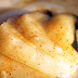 Poached Pear with Maple-Yogurt Sauce