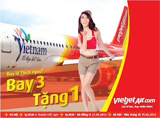 Đại lý bán vé máy bay giá rẻ V&V Booking của hãng Vietjetair