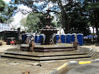 Pond near the entrance to the Dalada Maligawa premises