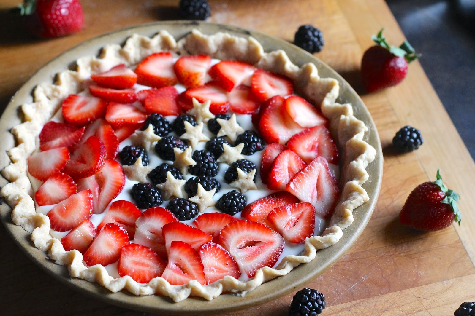 Where Your Treasure Is Berry Cream Pie