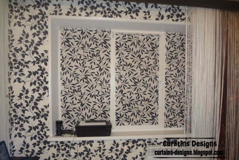 Roller Blinds for plastic windows, Roller blinds colors for all interiors