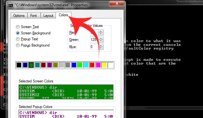 Cara Merubah Tampilan Command Prompt (CMD) Cara Merubah Tampilan Command Prompt (CMD)