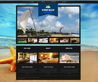 Web Site Design for Sri Lankan Beach hotel