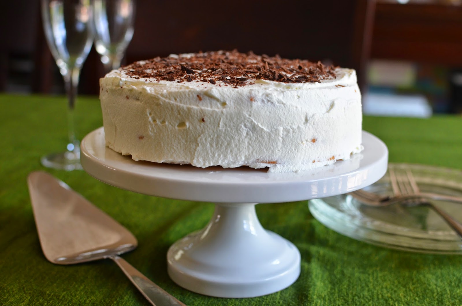 Playing with Flour Chocolatealmond meringue torte