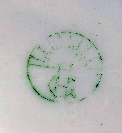 Pottery and Porcelain Marks Plain Sunrise / Sunset Mark Gebrueder