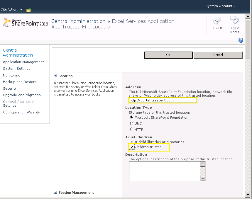 Sharepoint excel 2003 error