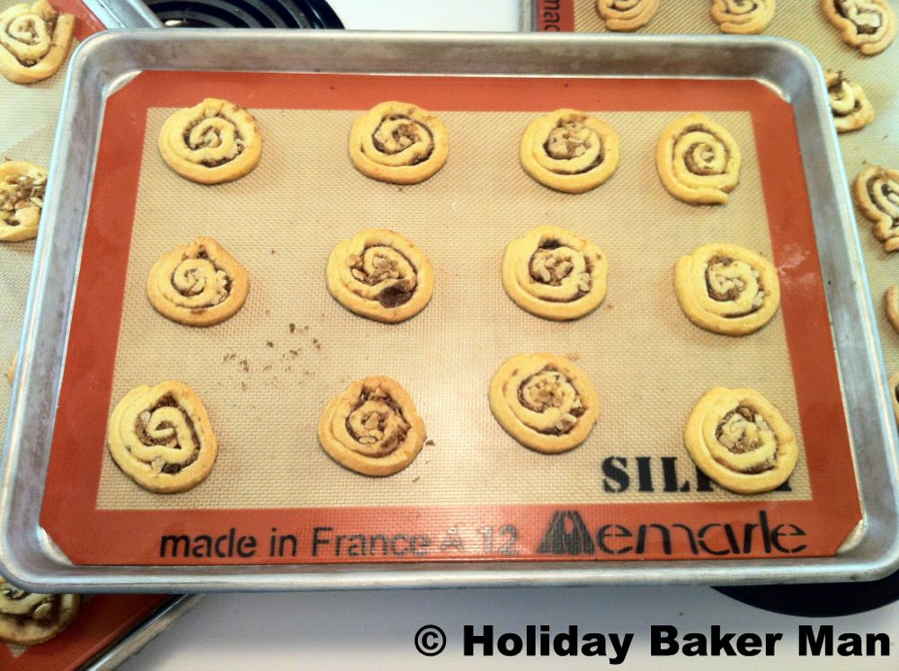 Holiday Baker Man Cinnamon Swirl Cookies