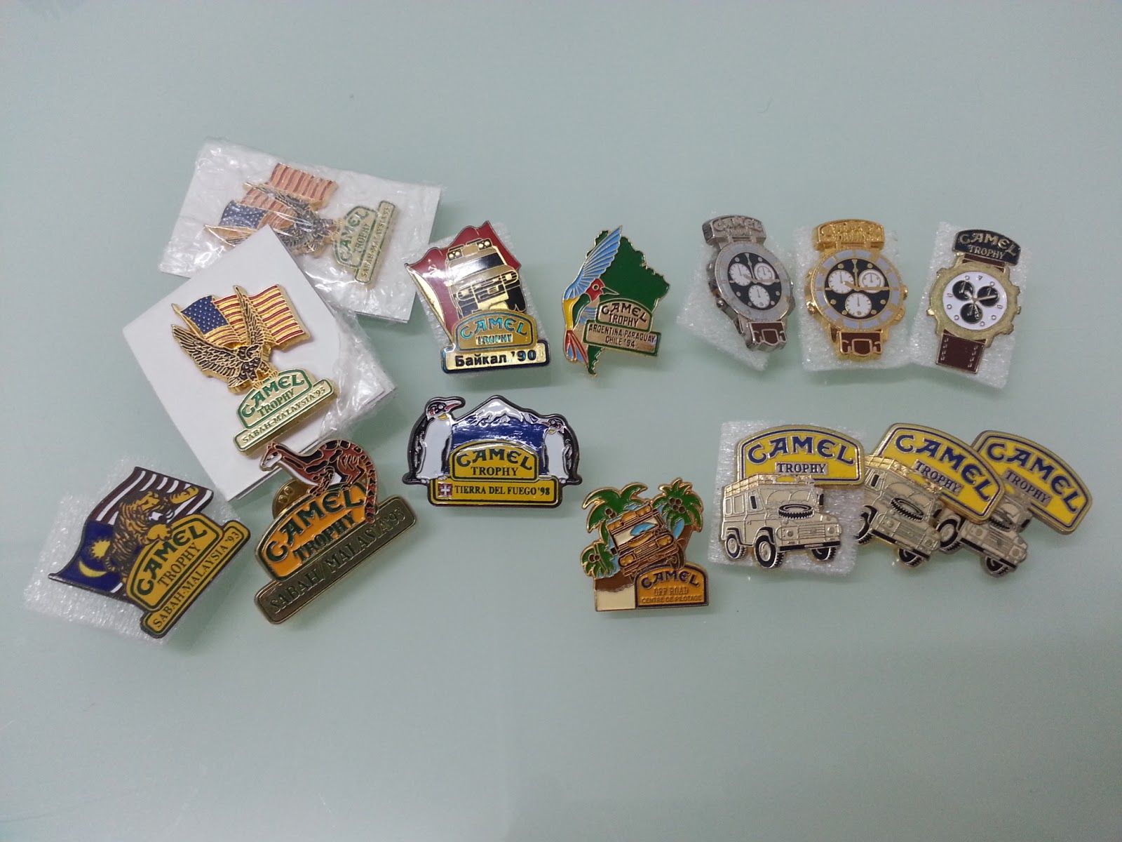 Koleksi Camel Trophy (Malaysia) Preview Collectible Camel Trophy Lapel