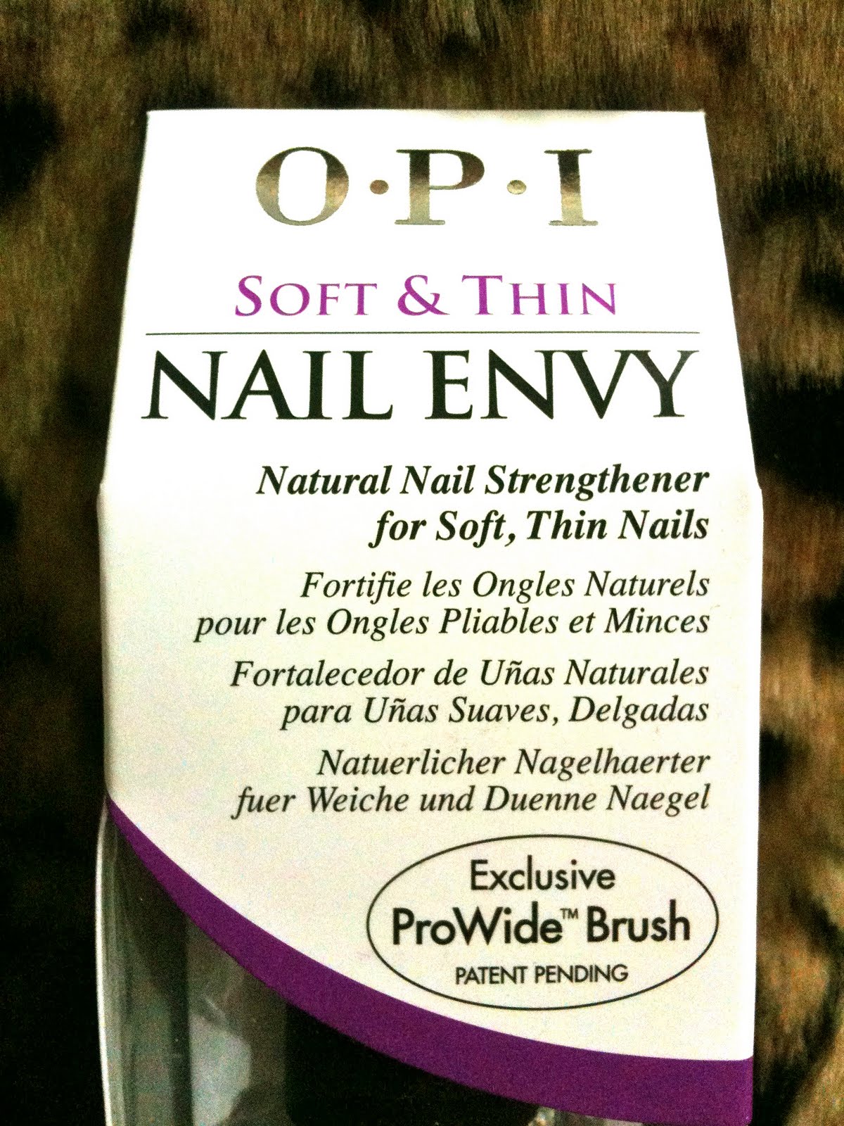O.P.I Nail Envy Natural Nail Strengthener for Soft Thin Nails, SGD42