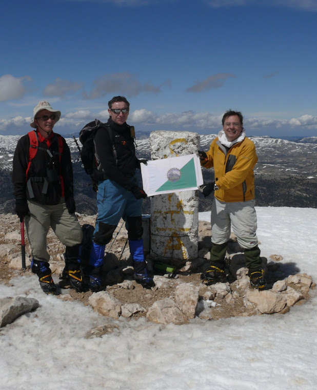 Escalada cara Norte pico La Sagra 2.381 msnm, 23 marzo 2013