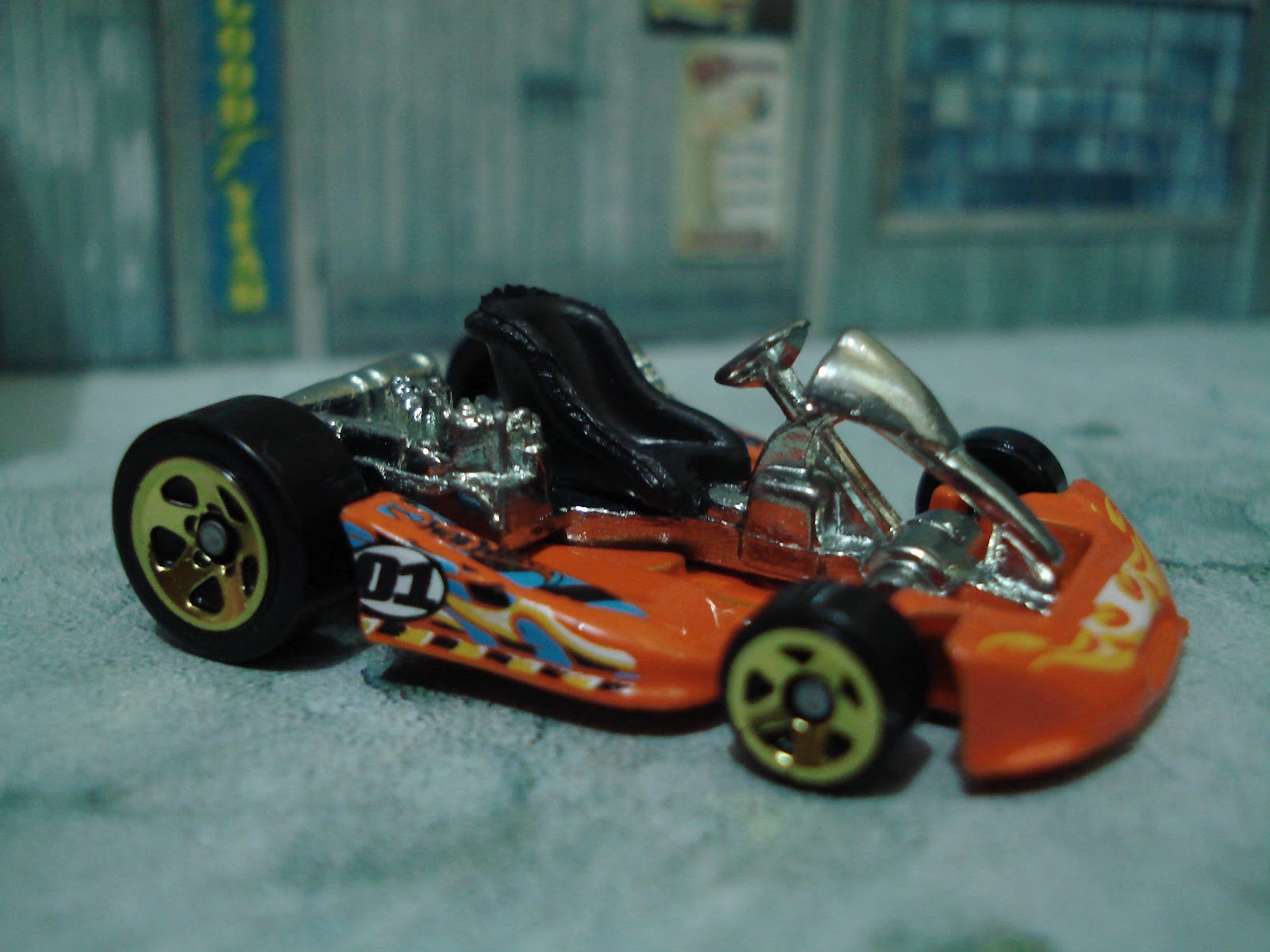 COLEÇÃO HOT WHEELS STA.CRUZ DO SULRS GO KART HOT WHEELS 2012