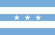 Otra versión de la bandera de Guayaquil; es la versión que aparece guayaquil
