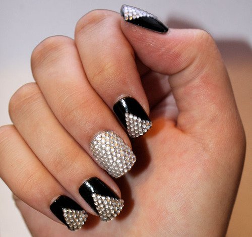 amazing nail art design prom