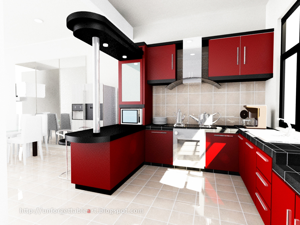 Contact paper for kitchen cabinets Red and Black Kitchen Cabinets