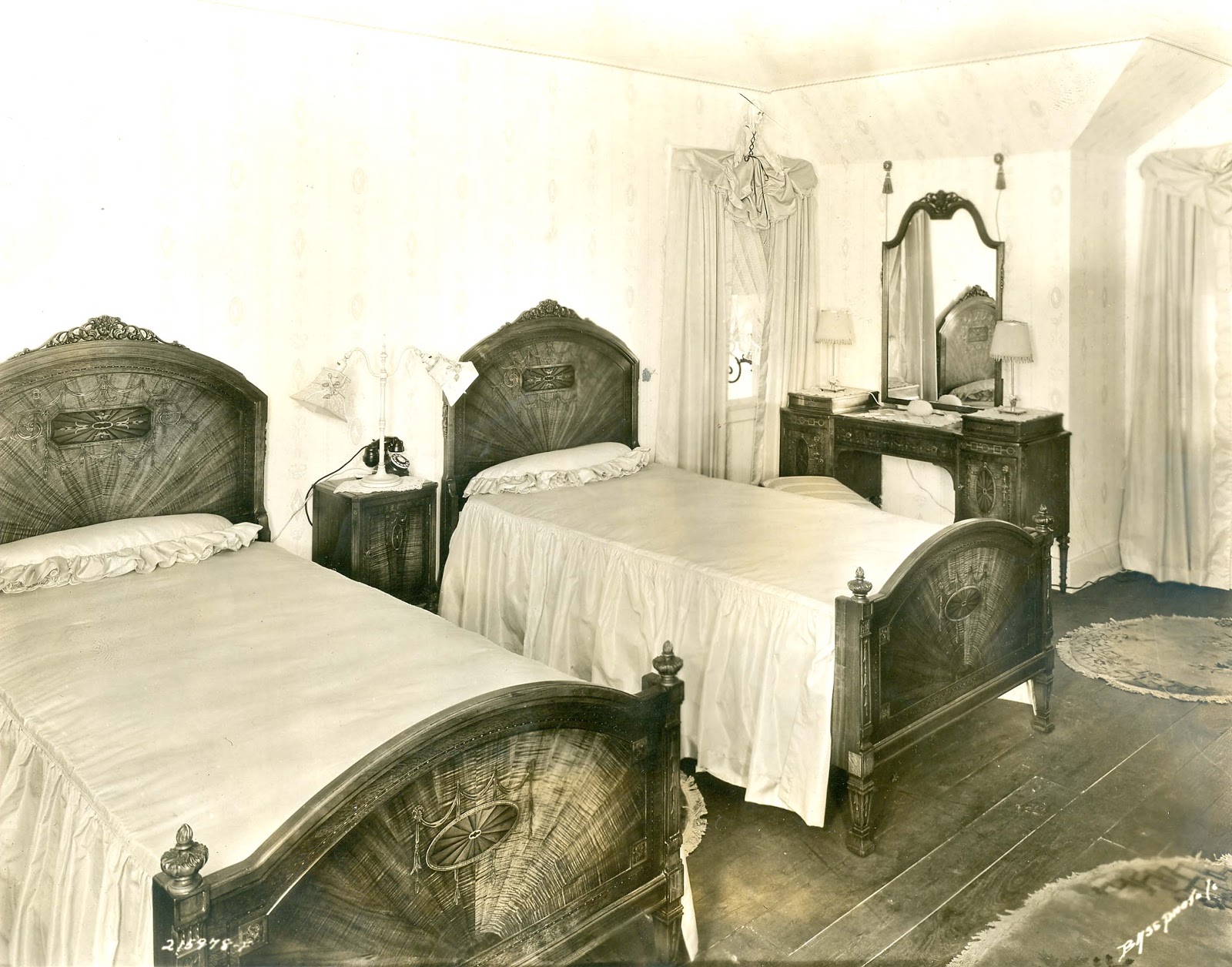 Celebrating 100 in 2012 Centennial Photo of the Week 1920s Master Bedroom