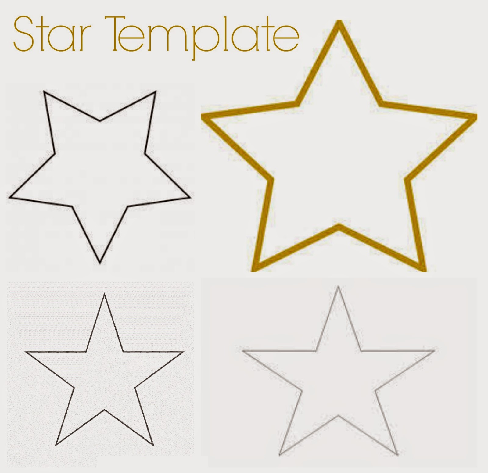 Template To Make A Star 47