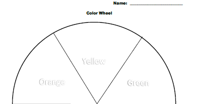 No Corner Suns: Easy first grade color wheel coloring page: Why aren't
