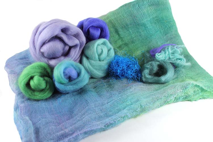 Beljays Felt and Art Nuno Felting Kits Make your own scarf
