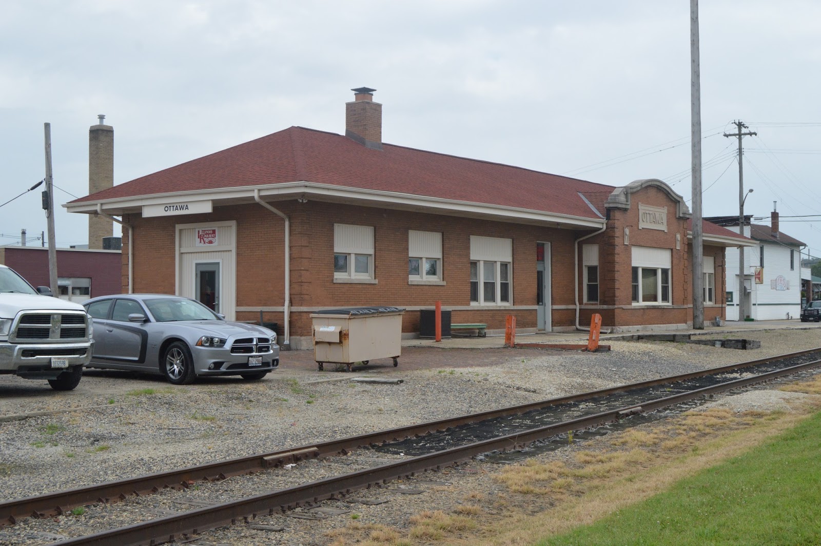 Towns and Nature Ottawa, IL CB&Q Depot