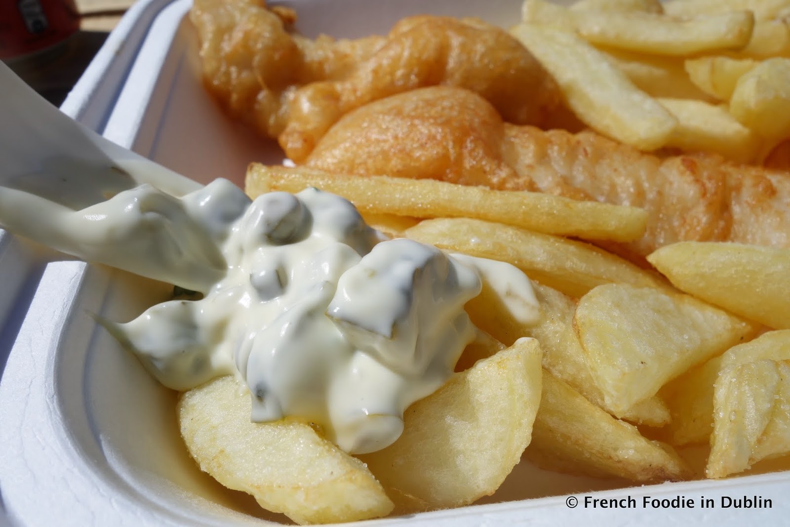 Not Your Usual Fish and Chips Fish Shop in Blackrock Market French