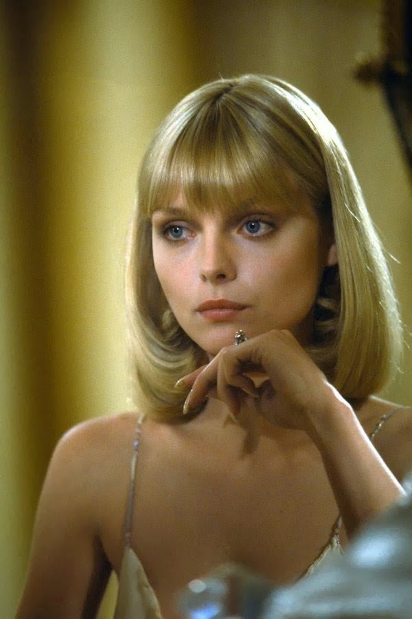 Pictures of Michelle Pfeiffer in 'Scarface' (1983) ~ vintage everyday