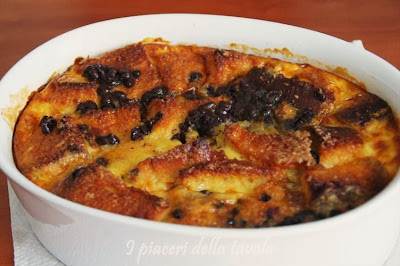 budino di pane di nigella