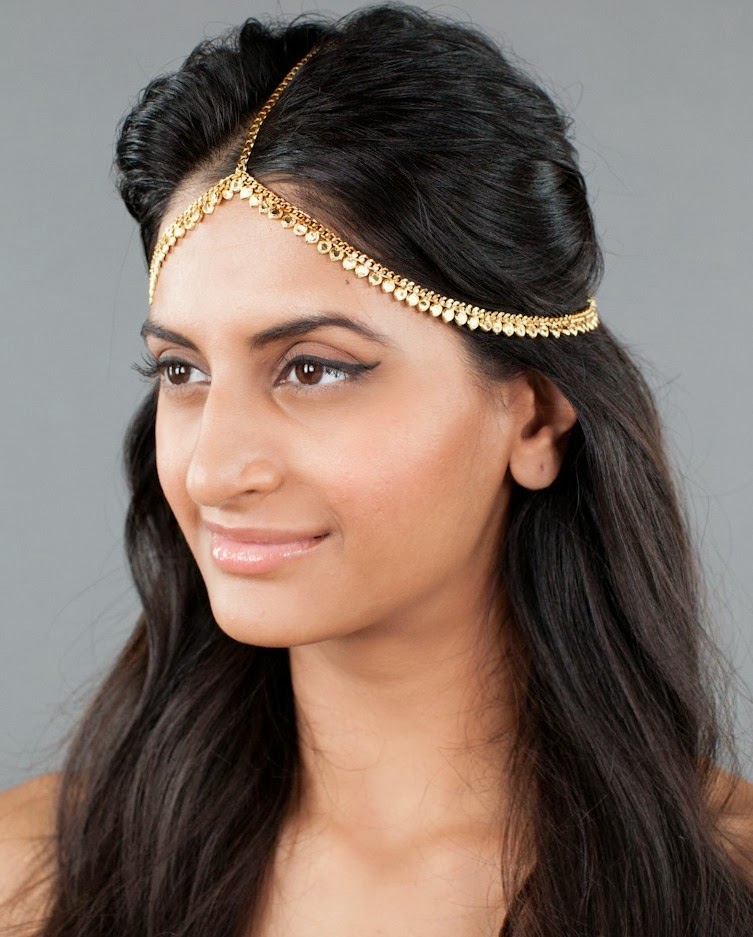 CitiGirlScene How to Wear Headpieces with Indian Wear...
