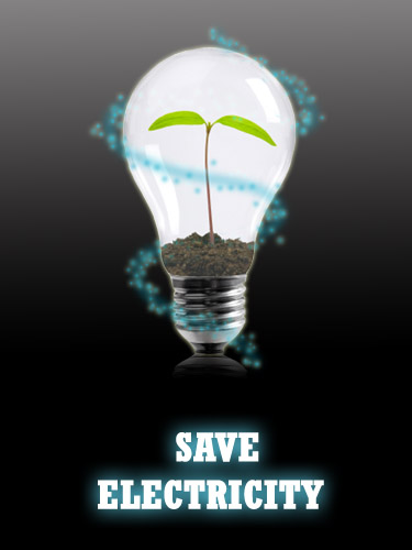 Conserve Electricity Posters