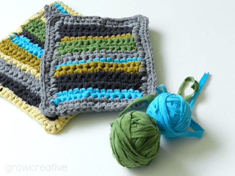 Grow Creative Blog: Free Crochet Pattern: Striped T-Shirt ...