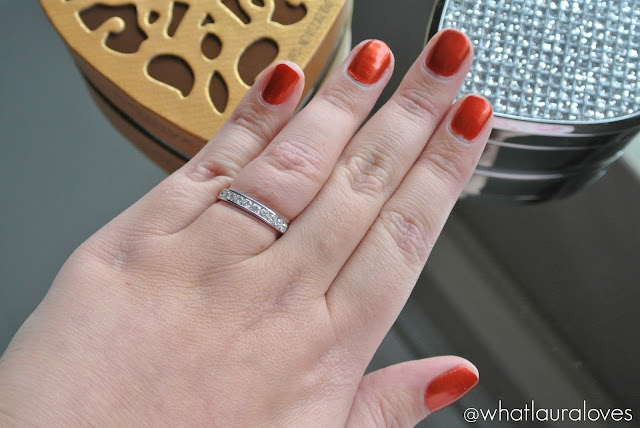 Wear eternity ring wedding engagement ring