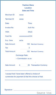 Merchant Credit Card Account Dynamic Currency Conversion Merchant Credit Card Account Dynamic Currency Conversion
