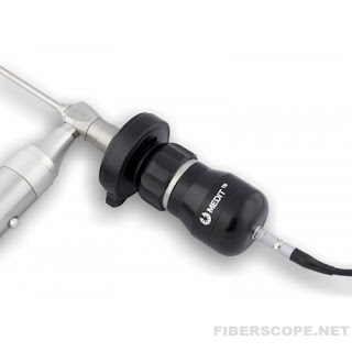 Rigid Borescope with Video Camera attached