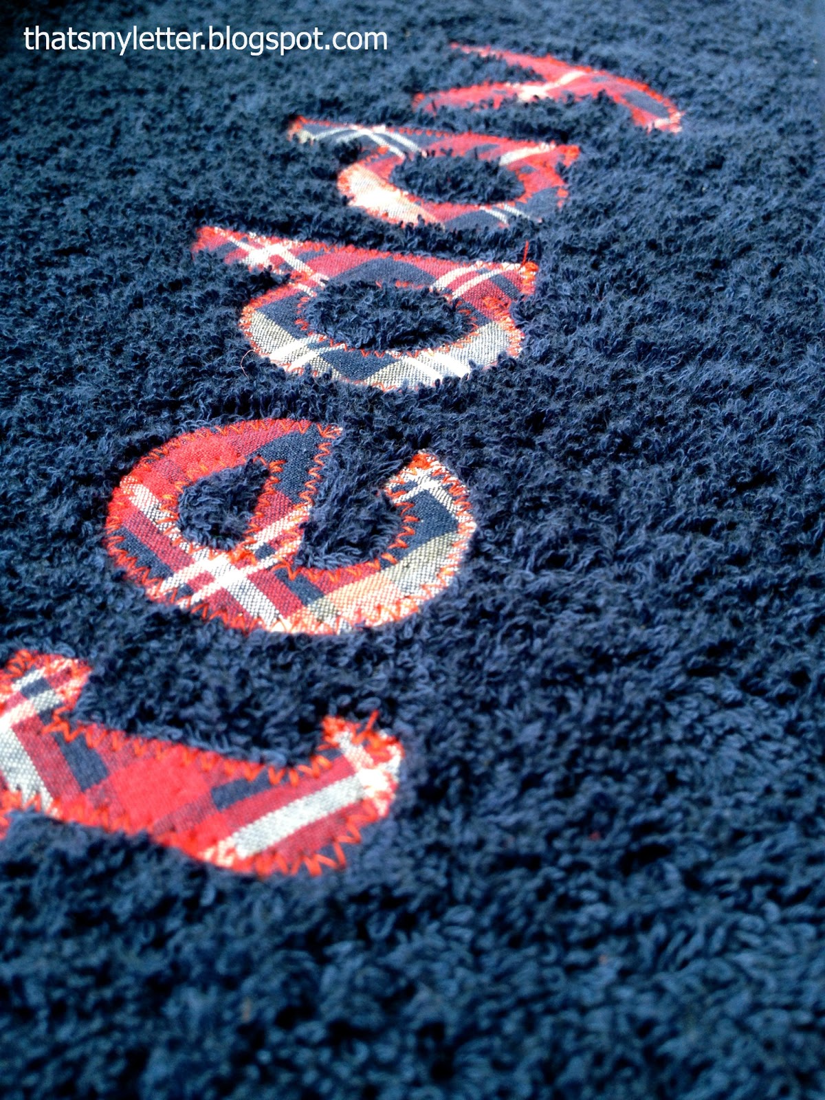 That's My Letter DIY Personalized Bath Towels