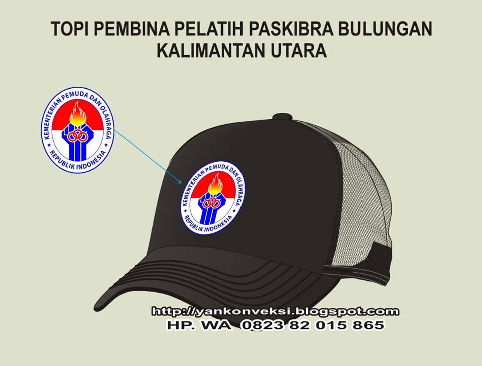 TOPI LATIHAN PASKIBRA BULUNGAN