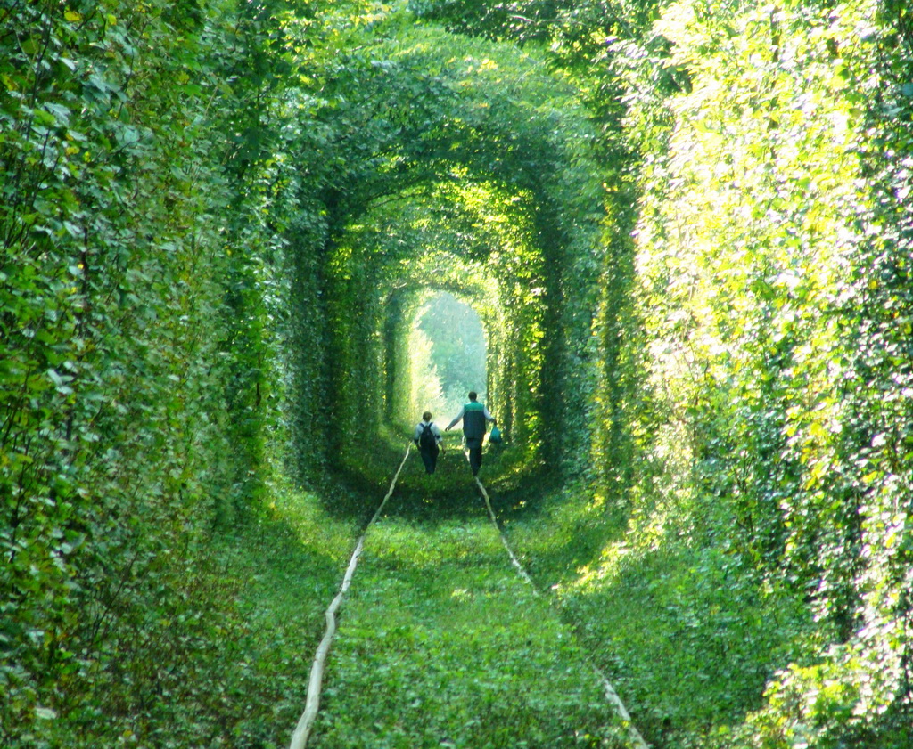 The Tunnel Of Love Beautiful Place For Couple In Ukraine World For