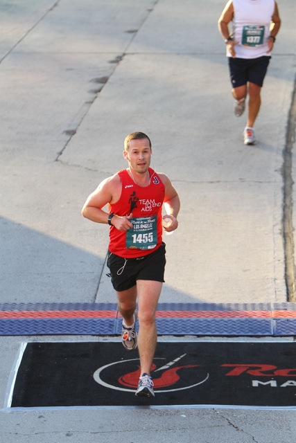 Jason LA Rock'n'Roll half marathon 2011