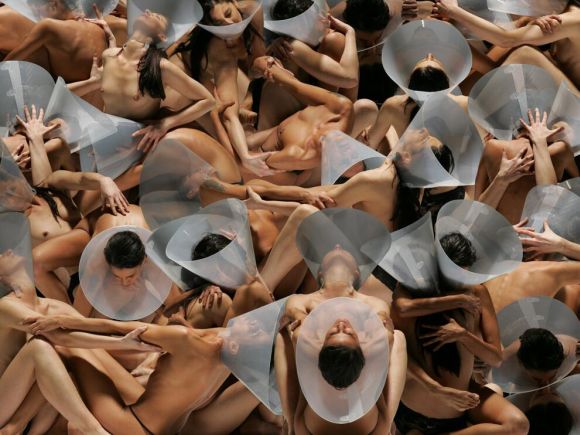 claudia rogge fotografia multidões nuas peladas corpos