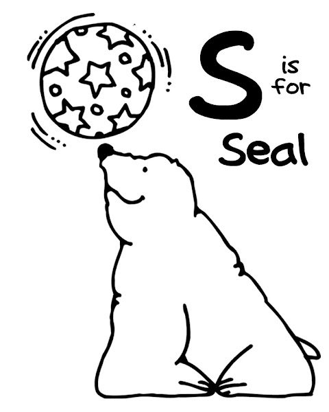 Letter S Coloring Pages Printable