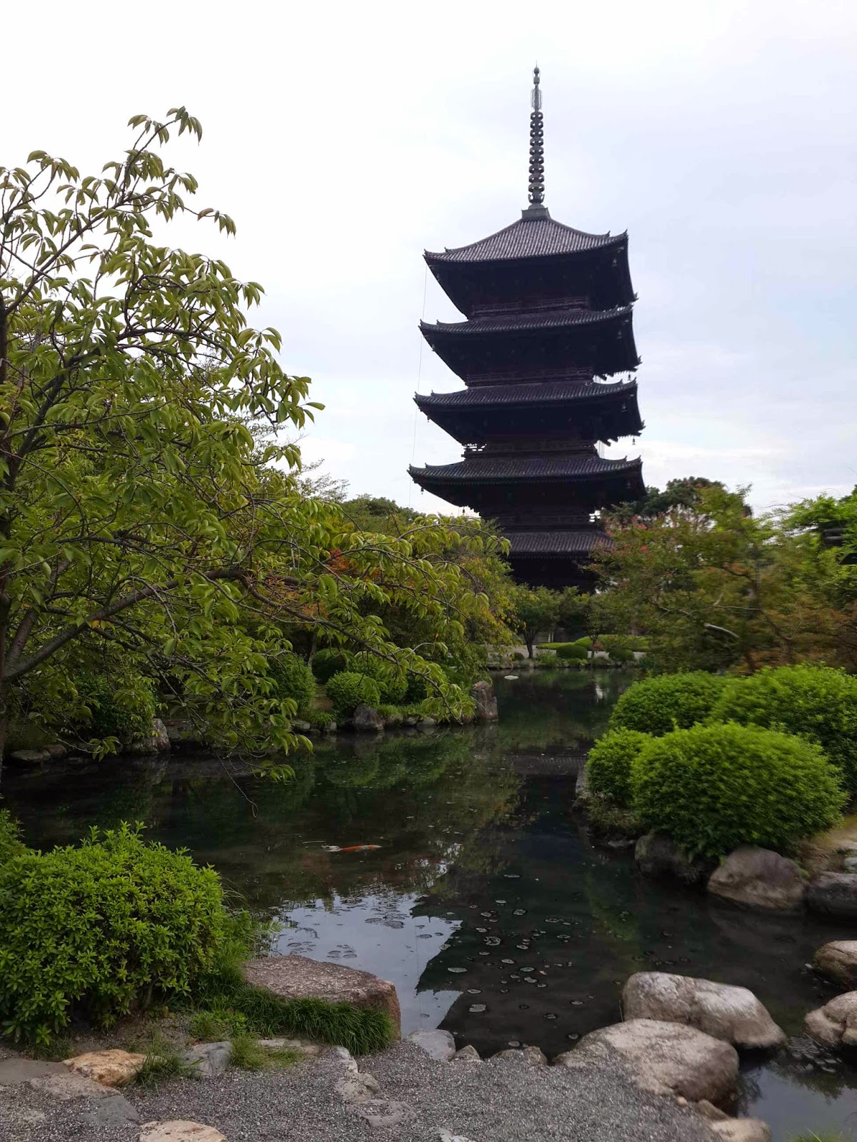 5 story pagoda - highest in Japan 5 story pagoda - highest in Japan