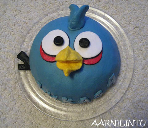 Angry Birds Cake on Aarnilintu  Angry Birds Kakku   Angry Birds Cake