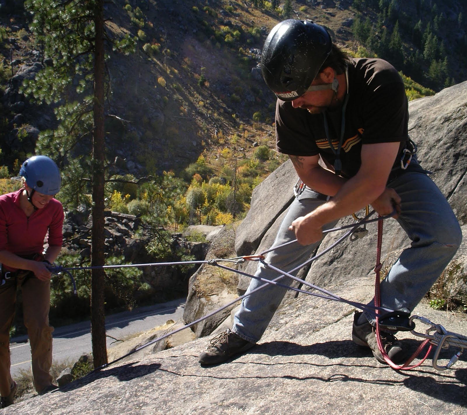 American Alpine Institute Climbing Blog 31 Haul with a GriGri