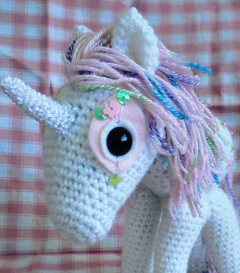 Amigurumi Barmy: Sparkly unicorn