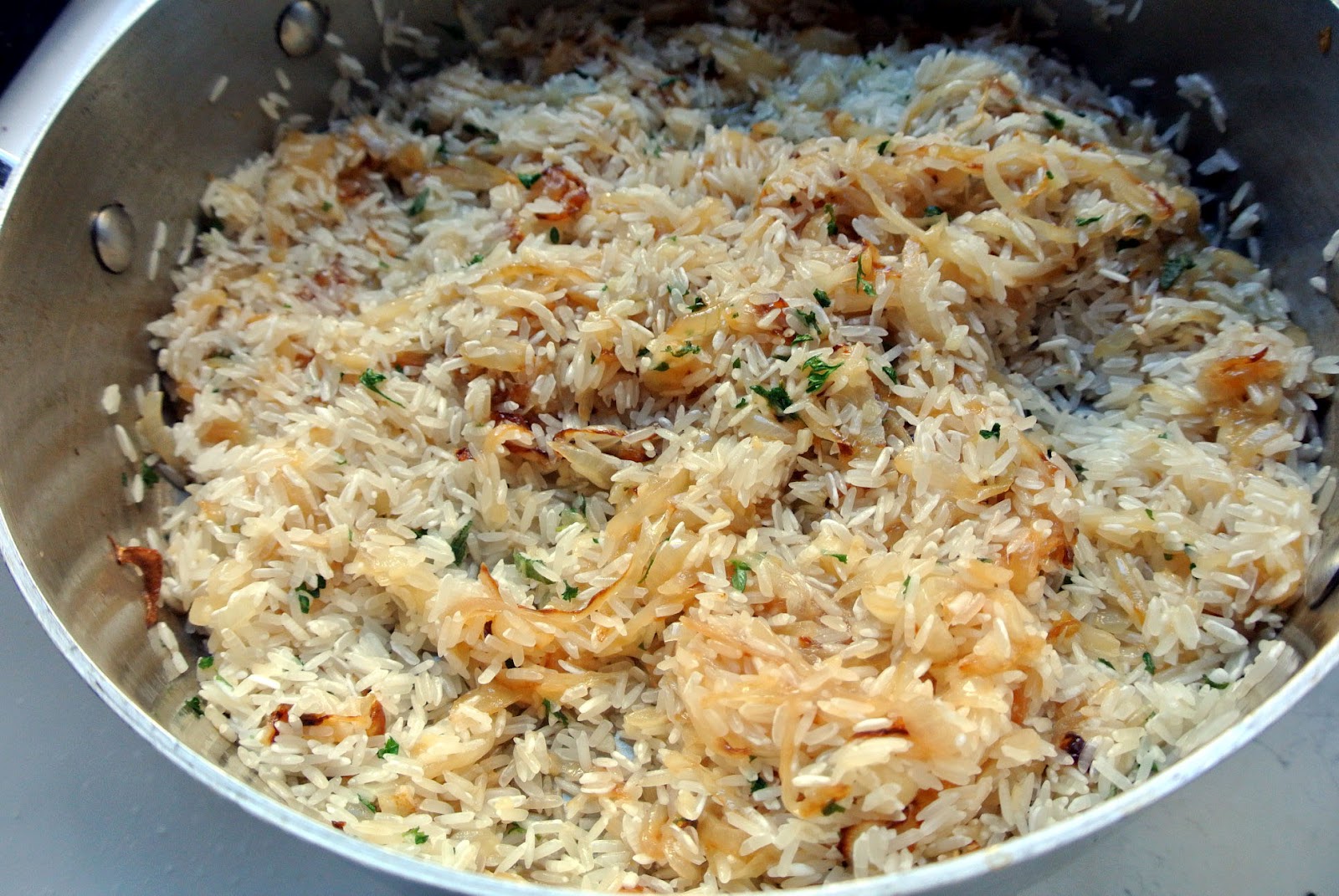 Mom, What's For Dinner? French Onion Rice