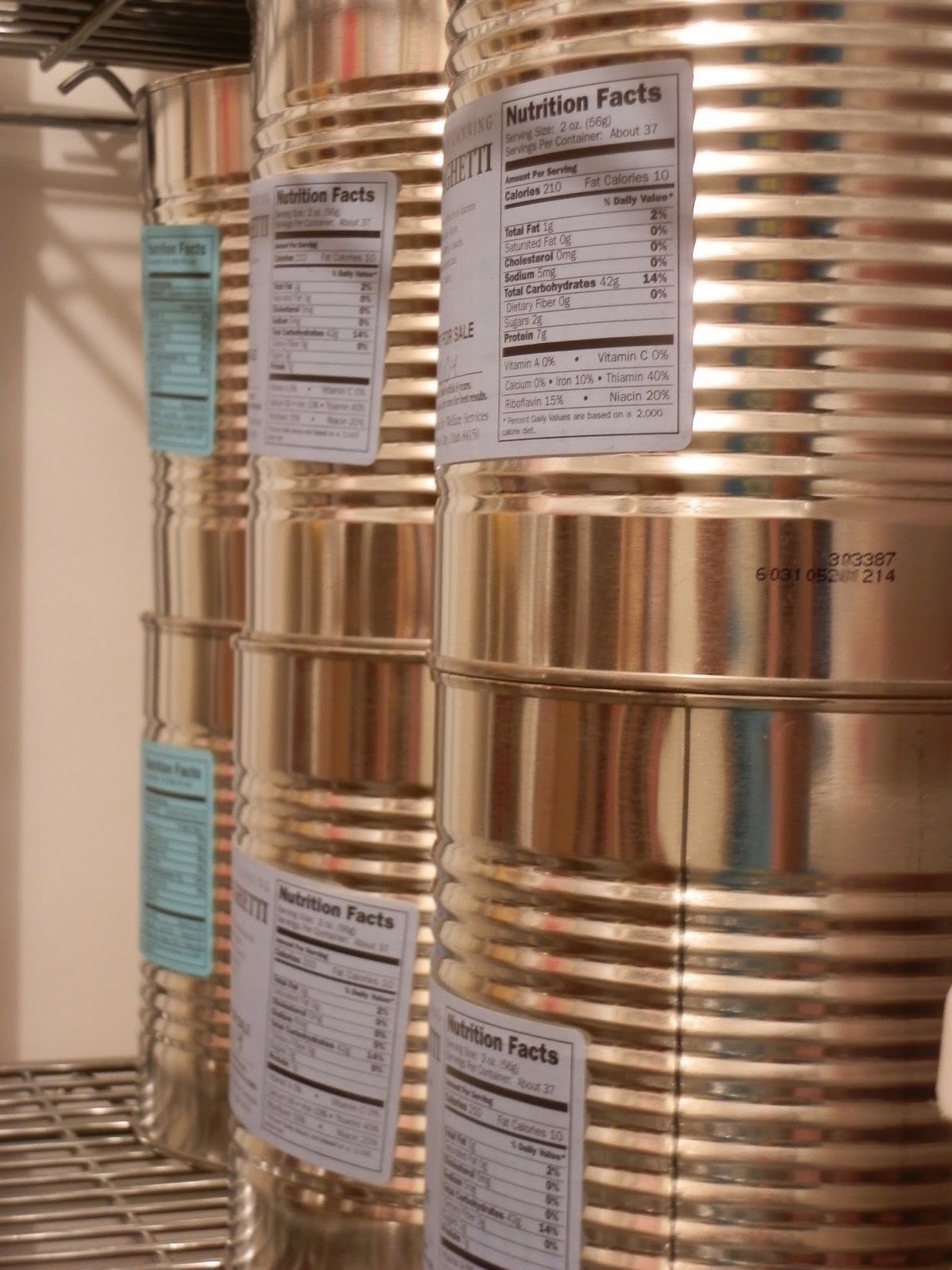 Prepared LDS Family Pictures of My Food Storage Room